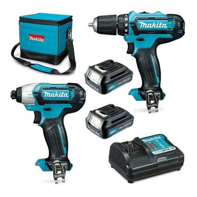 Combo máy khoan, máy vặn vít 12V Makita CLX224S