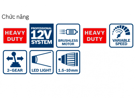 Máy khoan pin Bosch GSB 12V-30