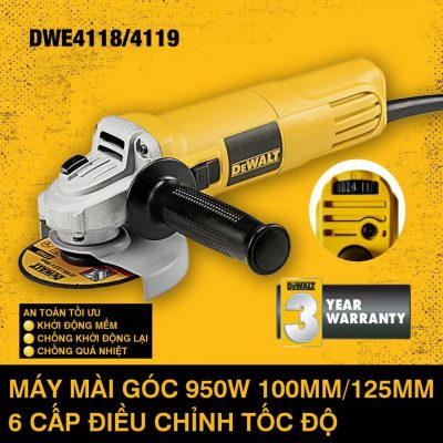 Máy mài góc chỉnh tốc 125mm Dewalt DWE4119-B1 950W